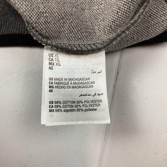 Alfani Gray Quarter Snap Pullover Henley Long Sleeve Top NEW! - Picture 8 of 10